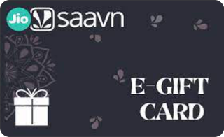  JioSaavn E-Gift Card - Rs. 299 for 6 months subscription